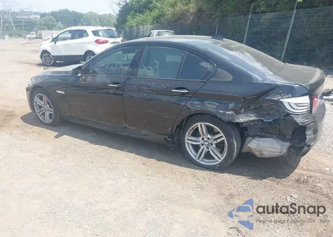 2013 BMW 550I xDrive from USA, damaged, VIN WBAFU9C5XDDY70344